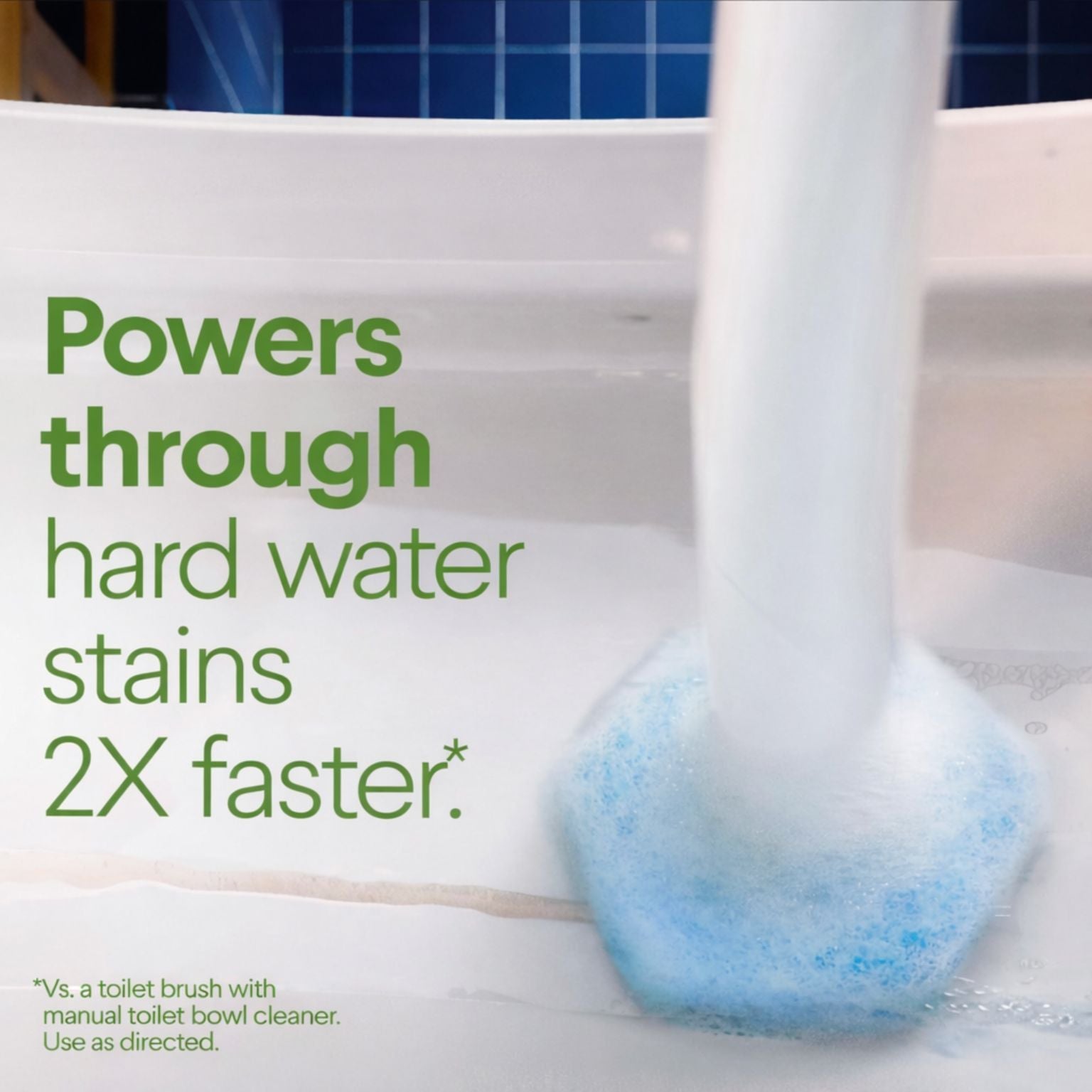 Disposable Toilet Cleaner Brush with Head Sponges