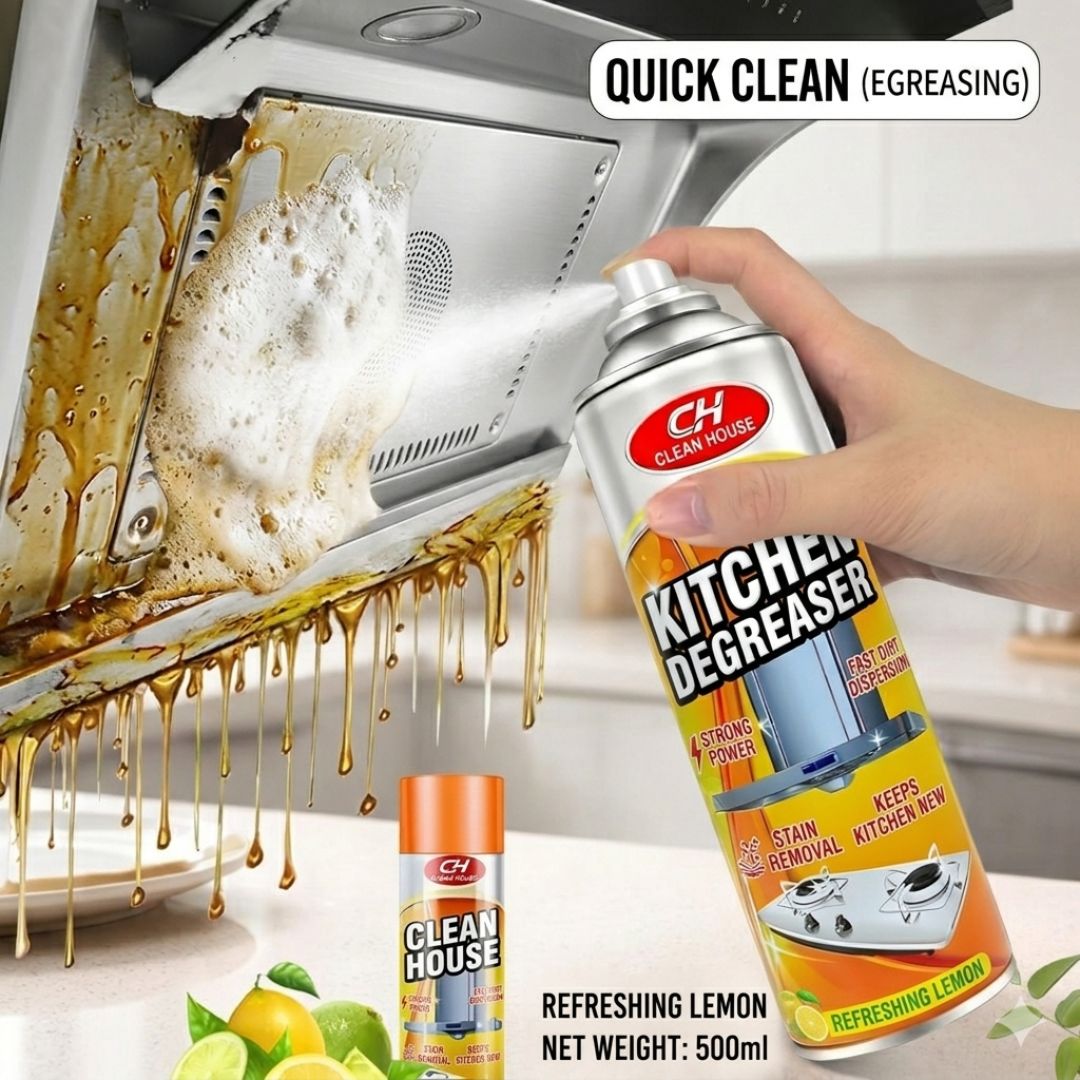 Multipurpose Bubble Foam Cleaner |All Purpose Foam Degreaser Spray| 500ml | Pack of 2