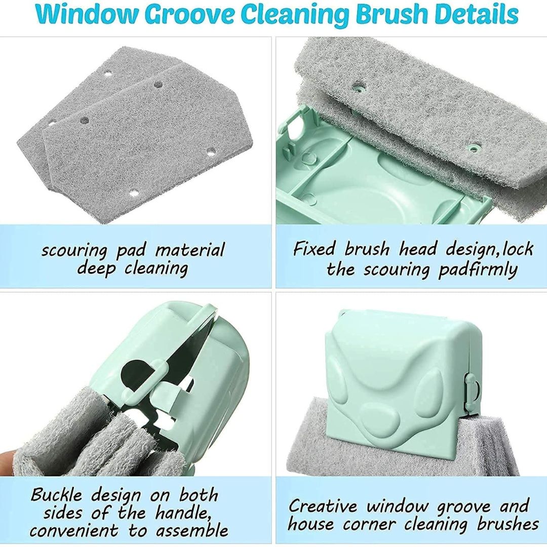 Window Groove Frame Cleaning Brush