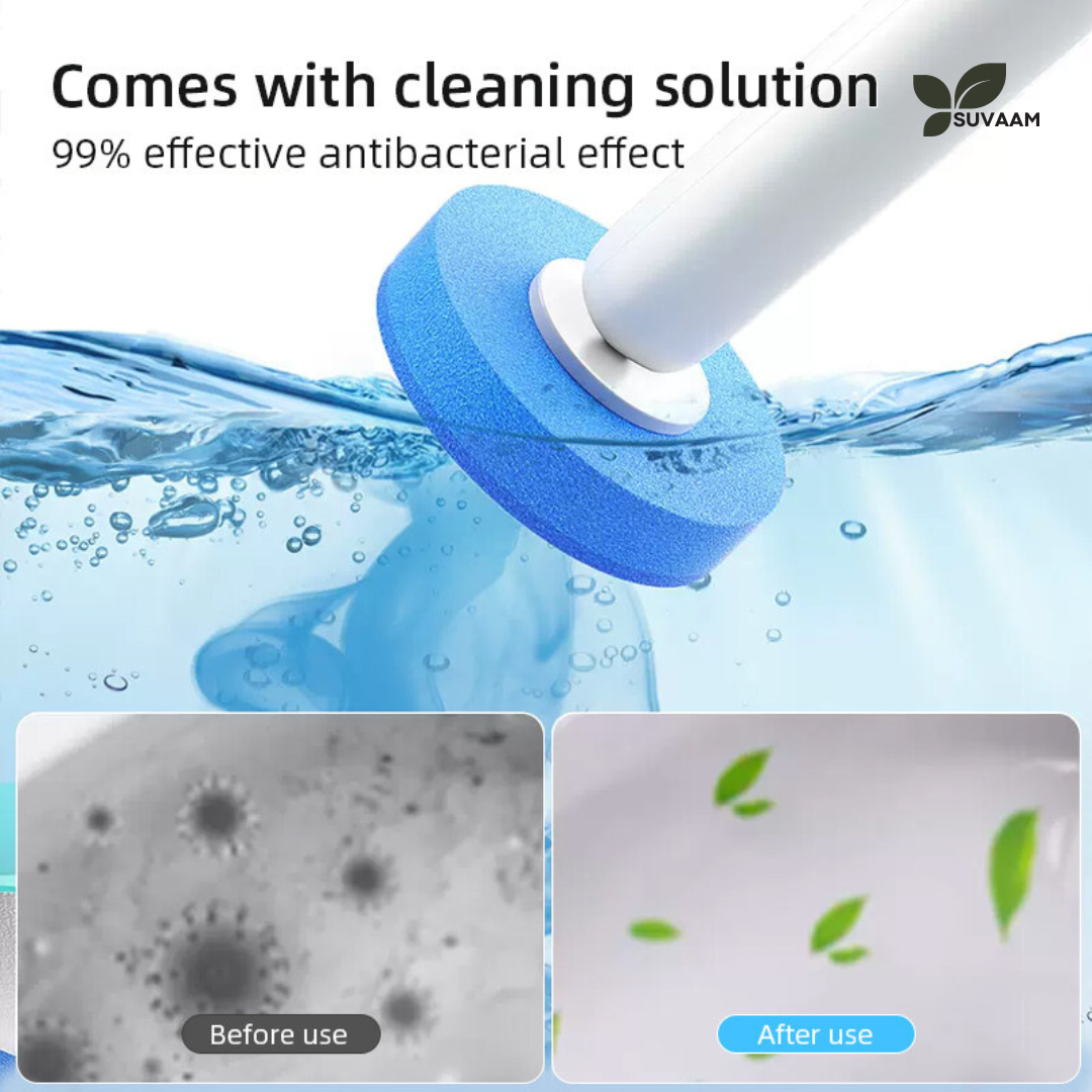Disposable Toilet Cleaning Sponge Pack of 12