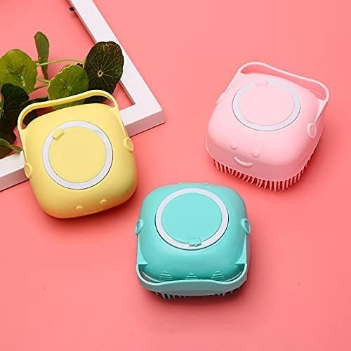 Body Scrubber with Soap Dispenser Brush