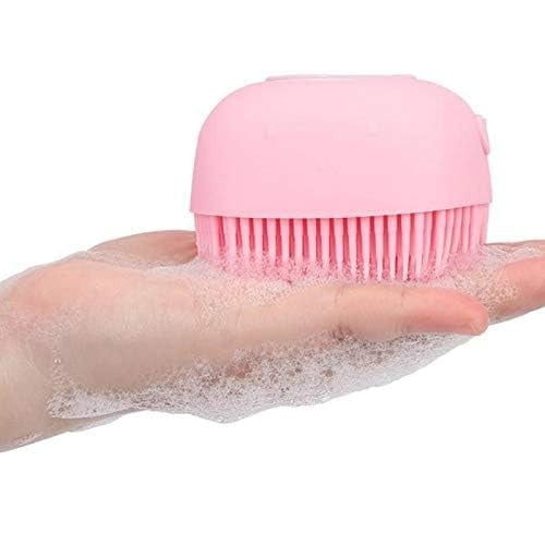 Body Scrubber with Soap Dispenser Brush
